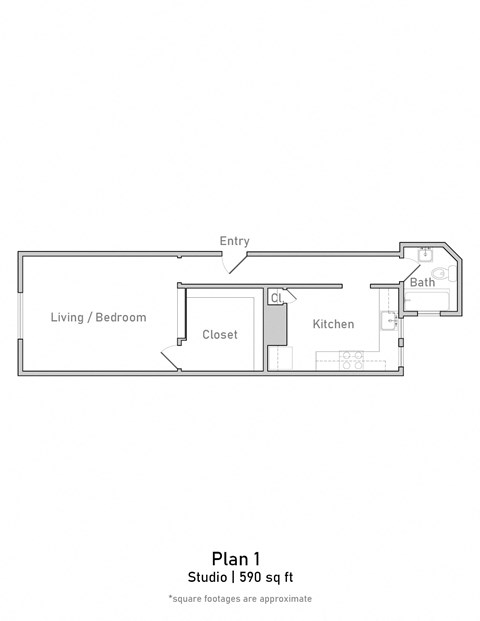 411 Pierce St. Studio-2 Beds Apartment for Rent - Photo Gallery 12